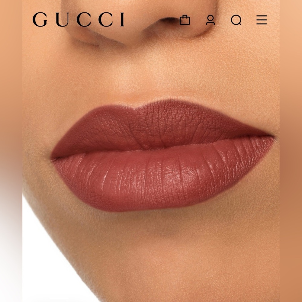 Gucci Rouge Matte Lipstick Janet Rust - Picture 4 of 9